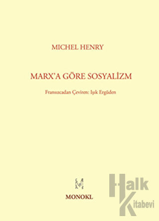 Marx’a Göre Sosyalizm - Halkkitabevi