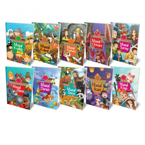 Tatil Kitapları - 10lu Masal Kitapları - Halkkitabevi