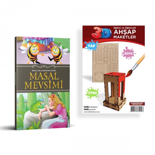 Masal Mevsimi + Çanakkale Şehitler Anıtı Ahşap Boyama