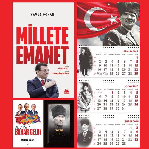 Millete Emanet ve Bak İşte bahar Geldi - Komutan Ajanda - Ayyıldız Duv