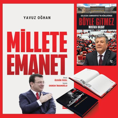 Millete Emanet ve Böyle Gitmez - Ciltli 2026 Ajanda - Halkkitabevi
