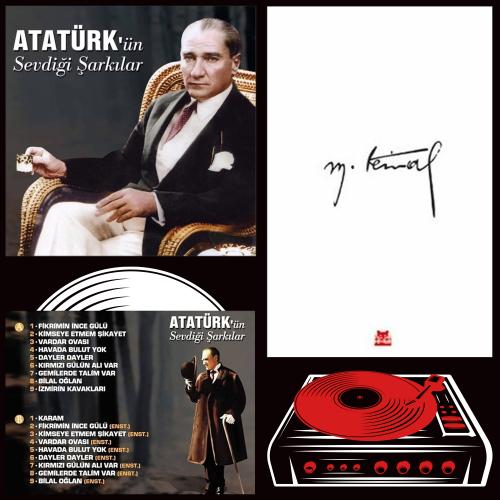 Mustafa Kemal - Yılmaz Özdil ve Atatürk'ün Sevdiği Şarkılar Plak