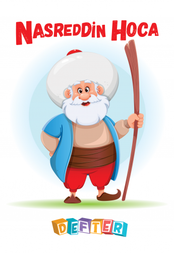 Nasreddin Hoca-1 64 Sayfa 13,5 x19,5cm Okul Defteri