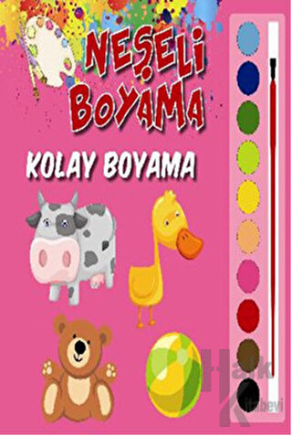 Neşeli Boyama - Kolay Boyama - Halkkitabevi