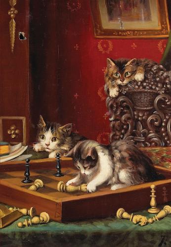 Oyunbozan Kediler 13,5x19,5cm Çizgili Defter 128 Sayfa - Halkkitabevi