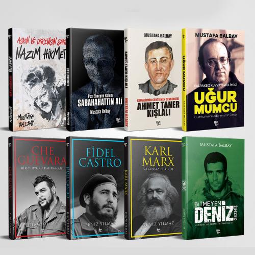 Özgür Düşünce Kahramanları Seti - 8 Kitap - Halkkitabevi