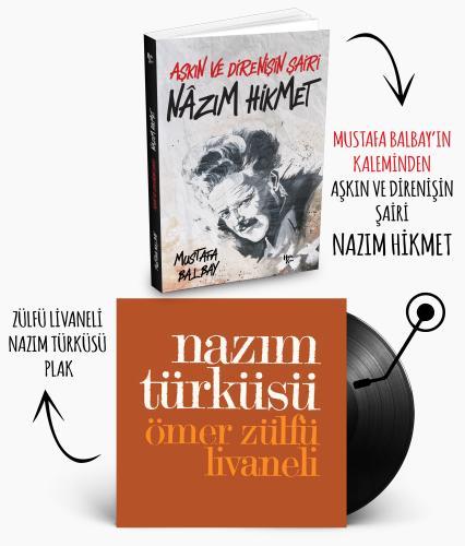 Plaklı Kitaplar - Nazım Hikmet - Nazım Türküsü Plak