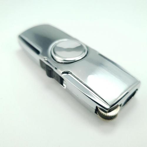 Premium Stres Çarklı Çakmak - İkili Jet Alevi - Rüzgara Dayanıklı 