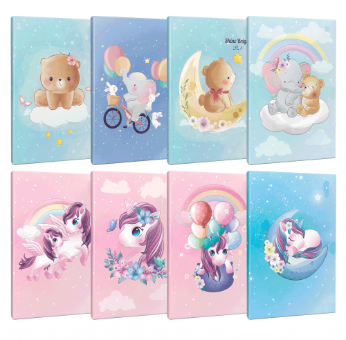 Rüyalar Alemi 8li 64 Sayfa Çizgili Okul Defteri Seti -1 - Halkkitabevi