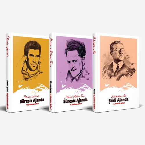 Büyük Şahsiyetler Planlama Defteri Seti - 3'lü - Halkkitabevi