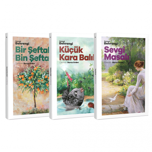 Samed Behrengi 3'lü Set -Bir Şeftali Bin Şeftali - Küçük Karabalık - Sevgi Masalı