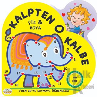 Sarı Kitap - Kalpten Kalbe - Çiz/Boya - Halkkitabevi