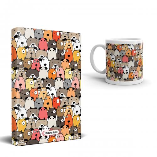 Şaşkın Kulaklar Planlama Defteri ve Baskılı Kupa Bardak - Halkkitabevi