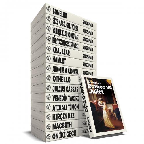 Tutkunun Şairi Shakespeare Seti - 15 Kitap - Halkkitabevi