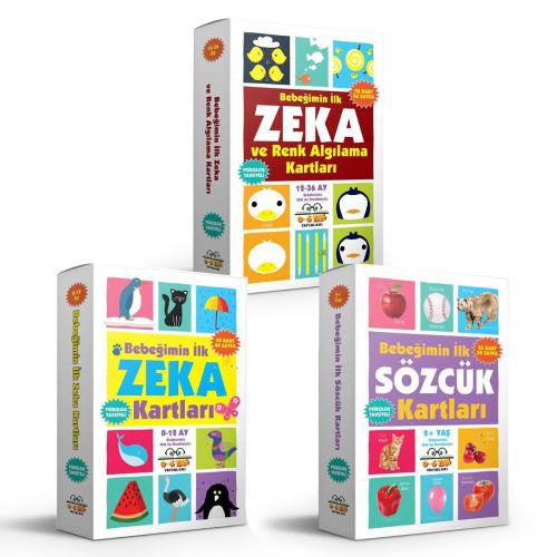 Bebeğimin İlk Zeka Kartları Seti - Halkkitabevi