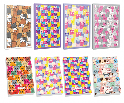 Sivri Kulaklar 4lü 64 Sayfa Çizgili Defter ve 4 Bloknot-13 - Halkkitab