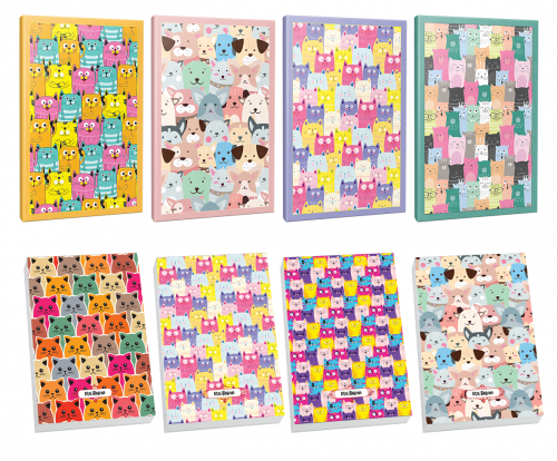 Sivri Kulaklar 4lü 64 Sayfa Çizgili Defter ve 4 Bloknot-16 - Halkkitab