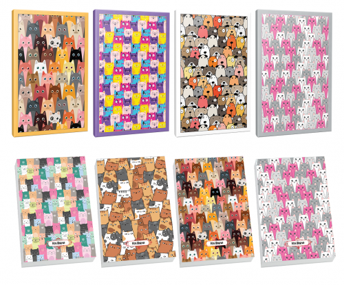 Sivri Kulaklar 4lü 64 Sayfa Çizgili Defter ve 4 Bloknot-3 - Halkkitabe