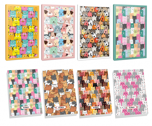 Sivri Kulaklar 4lü 64 Sayfa Çizgili Defter ve 4 Bloknot-7 - Halkkitabe