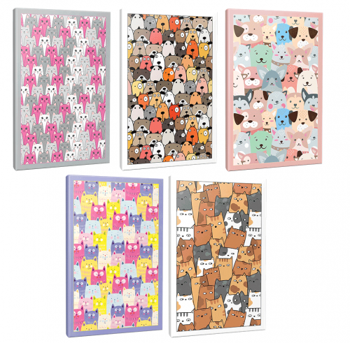 Sivri Kulaklar 5li 64 Sayfa Çizgili Okul Defteri Seti -5 - Halkkitabe