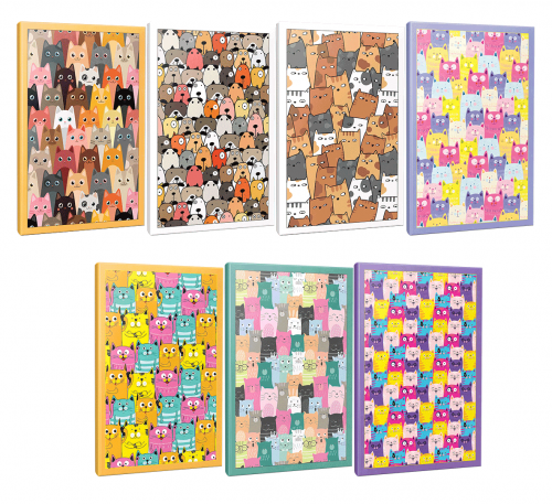 Sivri Kulaklar 7li 64 Sayfa Çizgili Okul Defteri Seti -5 - Halkkitabe