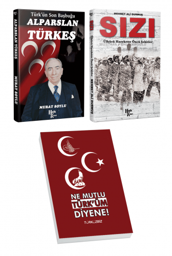 Sızı - Alparslan Türkeş - Bloknot 3lü Set - Halkkitabevi