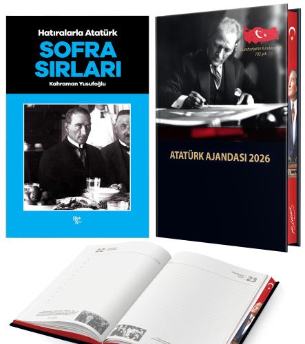 Sofra Sırları - Kahraman Yusufoğlu ve 2026 Atatürk Ciltli Ajanda