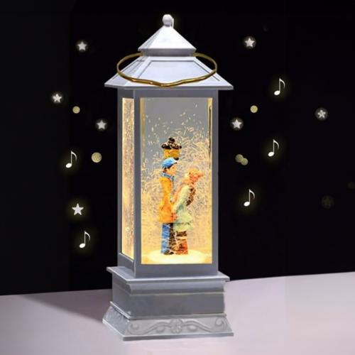 Sokak Lambası Kar Küresi Gece Lambası