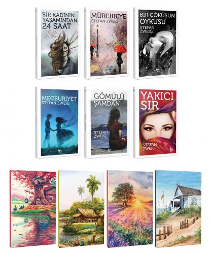 Stefan Zweig 6 Kitap Bir Arada ve 4 Defter -1 - Halkkitabevi