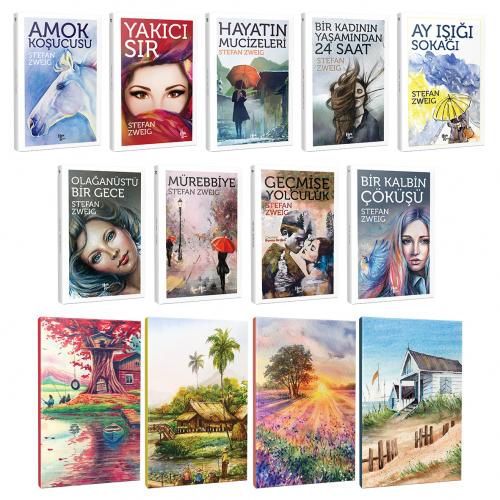 Stefan Zweig 9 Kitap Bir Arada ve 4 Defter -1