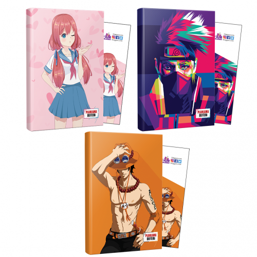 Üçlü Flying Kisses-Naruto-Ace Defter ve Ayraç - Halkkitabevi