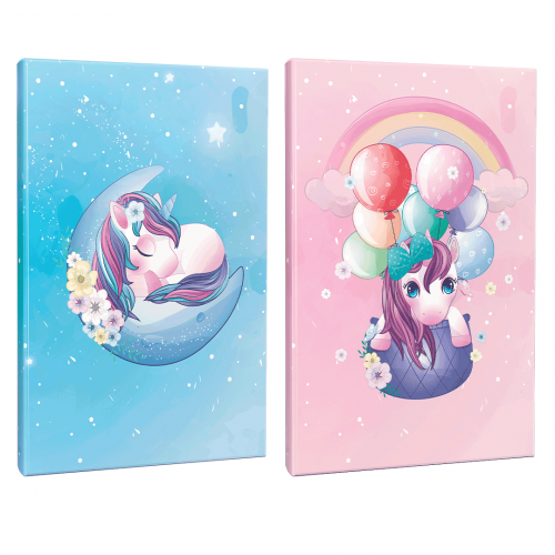 Unicorn Serisi 2li 64 Sayfa Çizgili Okul Defteri Seti -2 - Halkkitabev