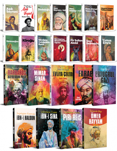 Unutulmaz Hayatlar 23 Kitap - Halkkitabevi