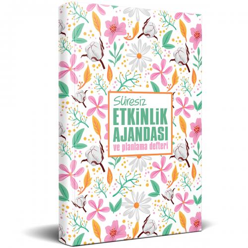 Süresiz Etkinlik Planlama Defteri - Yaz Bahçesi