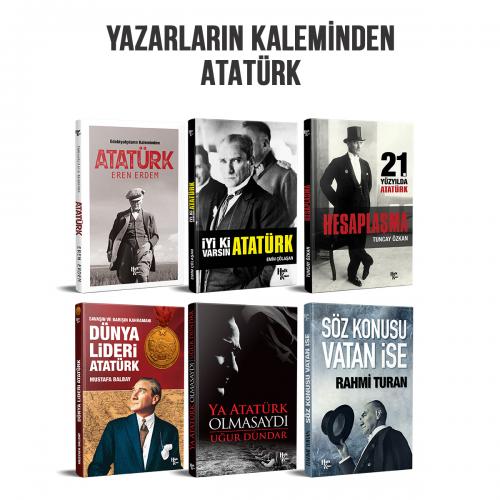 Yazarların Kaleminden Atatürk Kütüphanesi - 6 Kitap - Halkkitabevi