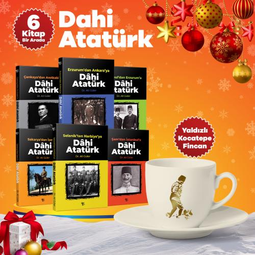 Yılbaşı Dahi Atatürk Yaldızlı Kocatepe Fincan