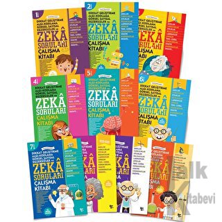 Zeka Geliştirici Soru Bankası (8 Kitap) - Halkkitabevi
